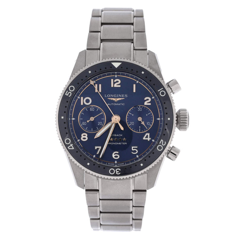 Longines 42 Spirit Flyback Chronometer Chronograph Automatic Watch